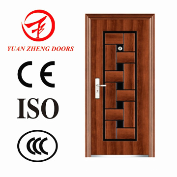 China Fabricante Steel Security Door PU Metal Door